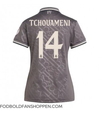 Real Madrid Aurelien Tchouameni #14 Tredjetrøje Dame 2024-25 Kortærmet